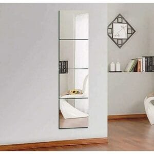 25x25cm 4 Parçalı Kare Dekoratif Duvar Aynası