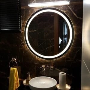 70 Cm Beyaz Led'li Banyo Aynası Banyo Aynası-ledli Ayna-ışıklı Ayna
