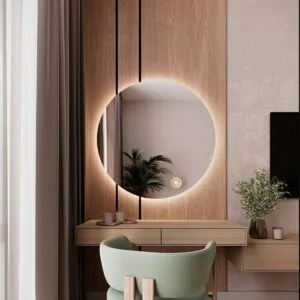 100 cm Beyaz Led Dekoratif Banyo Aynası