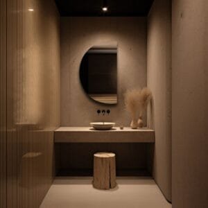 100x50 Cm Dekoratif Led Işıklı Banyo Aynası